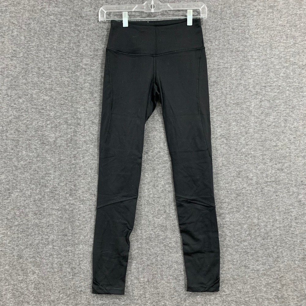 Victoria Secret High Waisted XS Leggings Athletic Black Ankle Cutouts Yoga